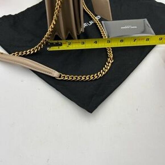 Women's Saint Laurent YSL Sunset medium Leather shoulder Bag made in Italy - Picture 13 of 14